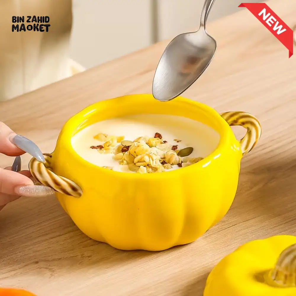 BIN ZAHID HOME ROYAL HARVEST PUMPKIN SOUP & STEW BOWL - 1700ML / 59.83 OZ
