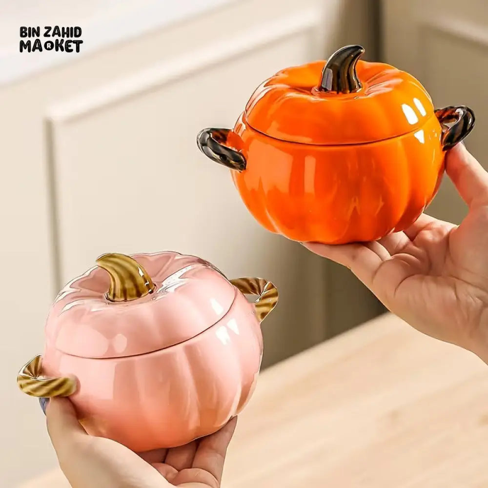 BIN ZAHID HOME ROYAL HARVEST PUMPKIN SOUP & STEW BOWL - 1700ML / 59.83 OZ