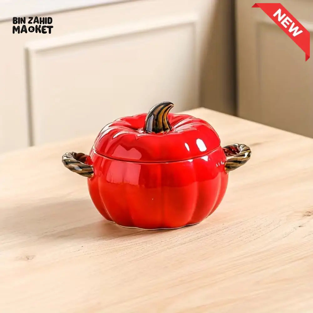 BIN ZAHID HOME ROYAL HARVEST PUMPKIN SOUP & STEW BOWL - 400ML / 14.08 0Z
