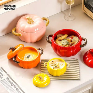 BIN ZAHID HOME ROYAL HARVEST PUMPKIN SOUP & STEW BOWL - 400ML / 14.08 0Z