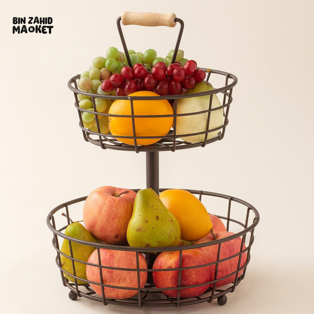 Binca 2 Tier Fruit Basket