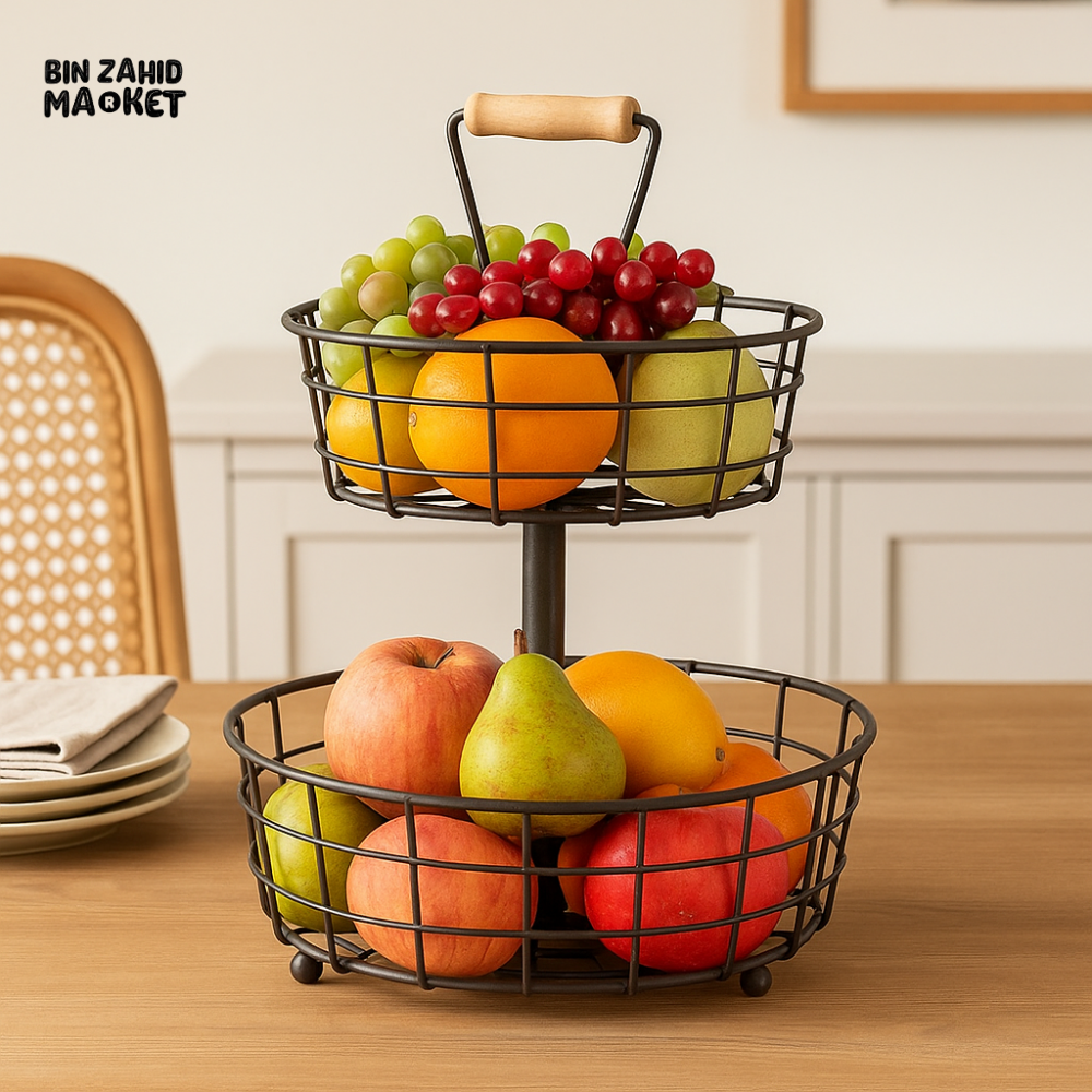 Binca 2 Tier Fruit Basket