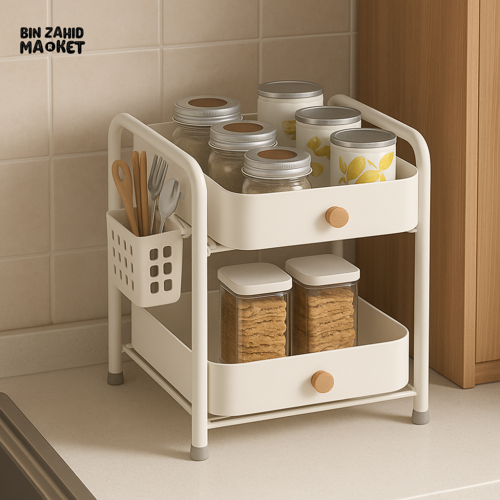 Binca Two-Tier Kitchen Countertop Organizer Rack
