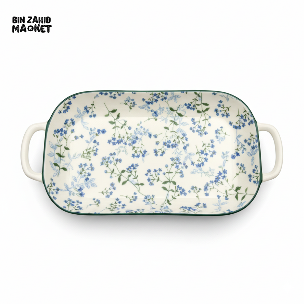 BRILLIANT 14’’ OVAL PLATE WITH HANDLE - BR2018 Brilliant Plates
