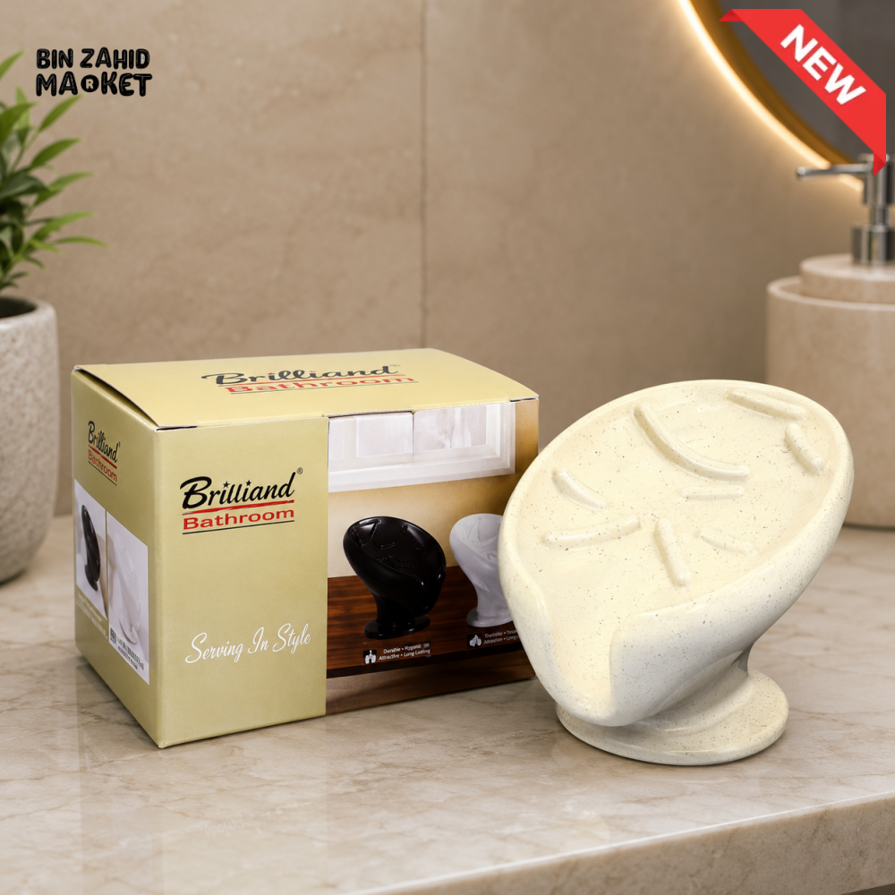 BRILLIANT BATHROOM SOAP DISH - LEAF PETAL DESIGN