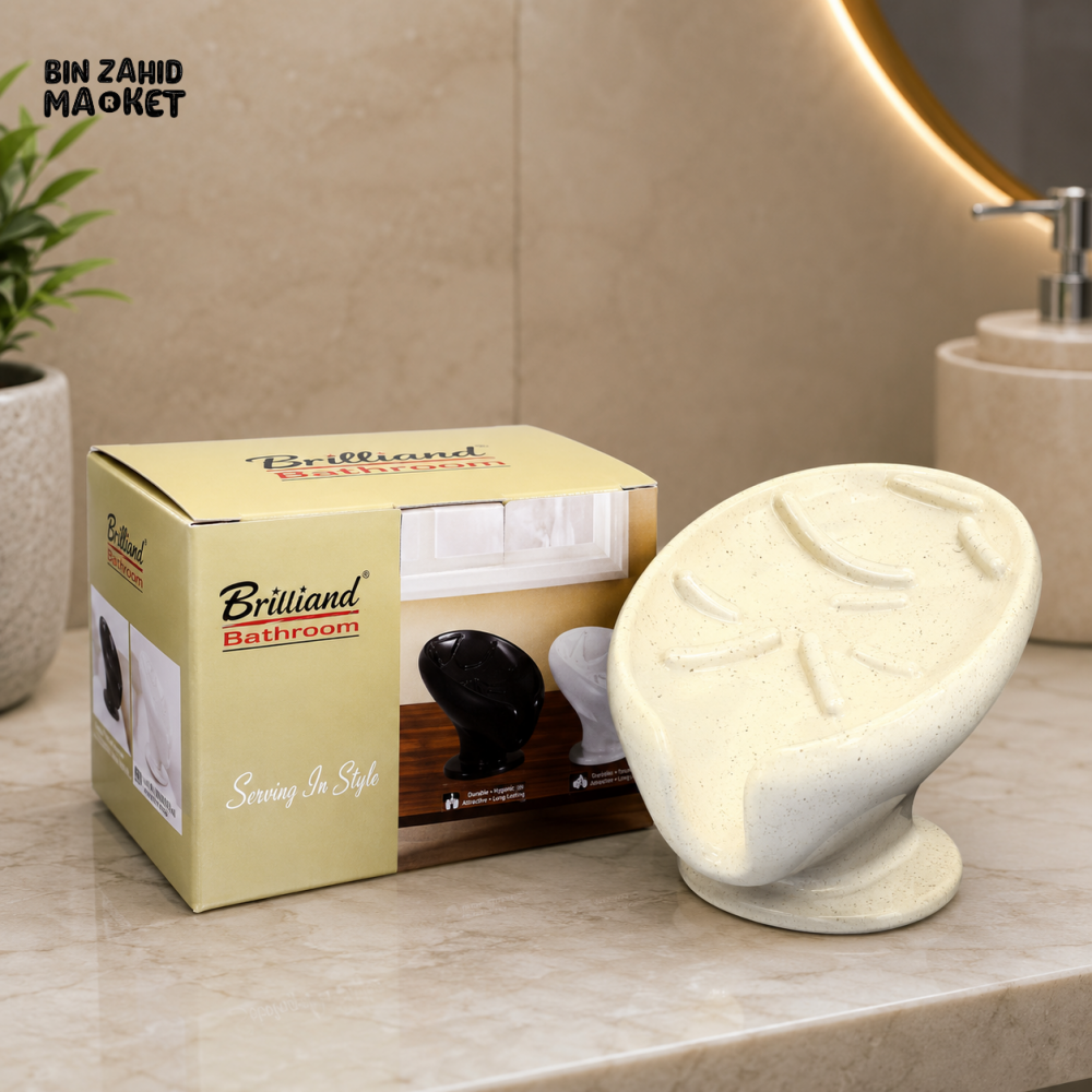 BRILLIANT BATHROOM SOAP DISH - LEAF PETAL DESIGN