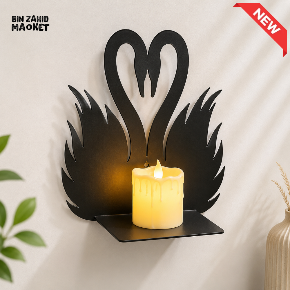 BUTTERFLY WALL MOUNTED CANDLE HOLDER