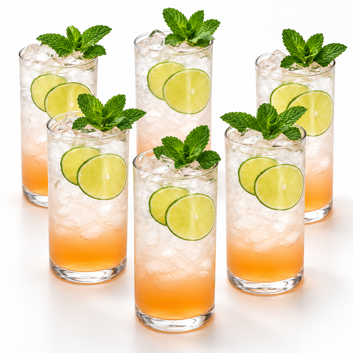 Danny Home 6 Piece Tall Drinking Glass Set - 415 ml