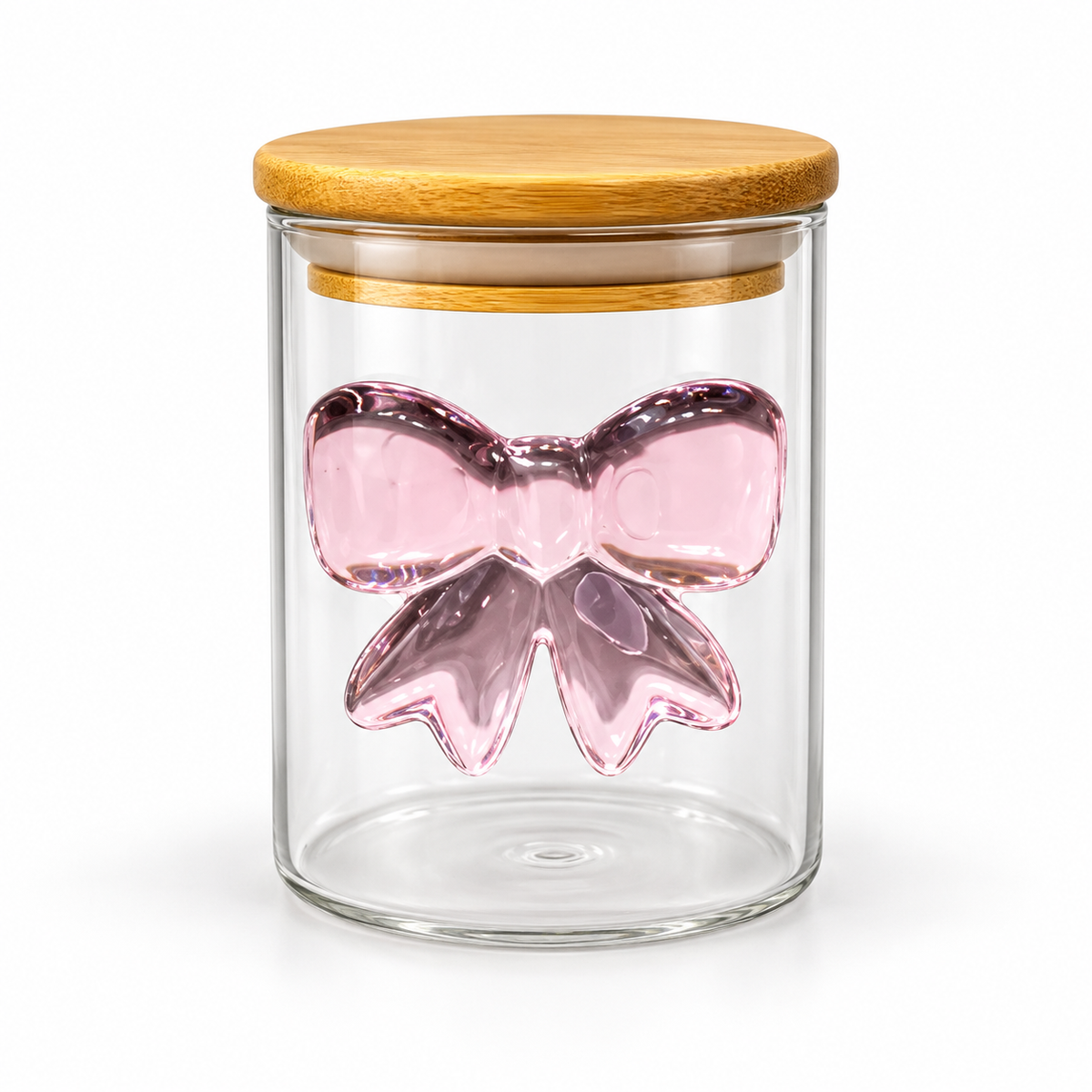 Glasslux Bow Tumbler With Lid - 500 ml