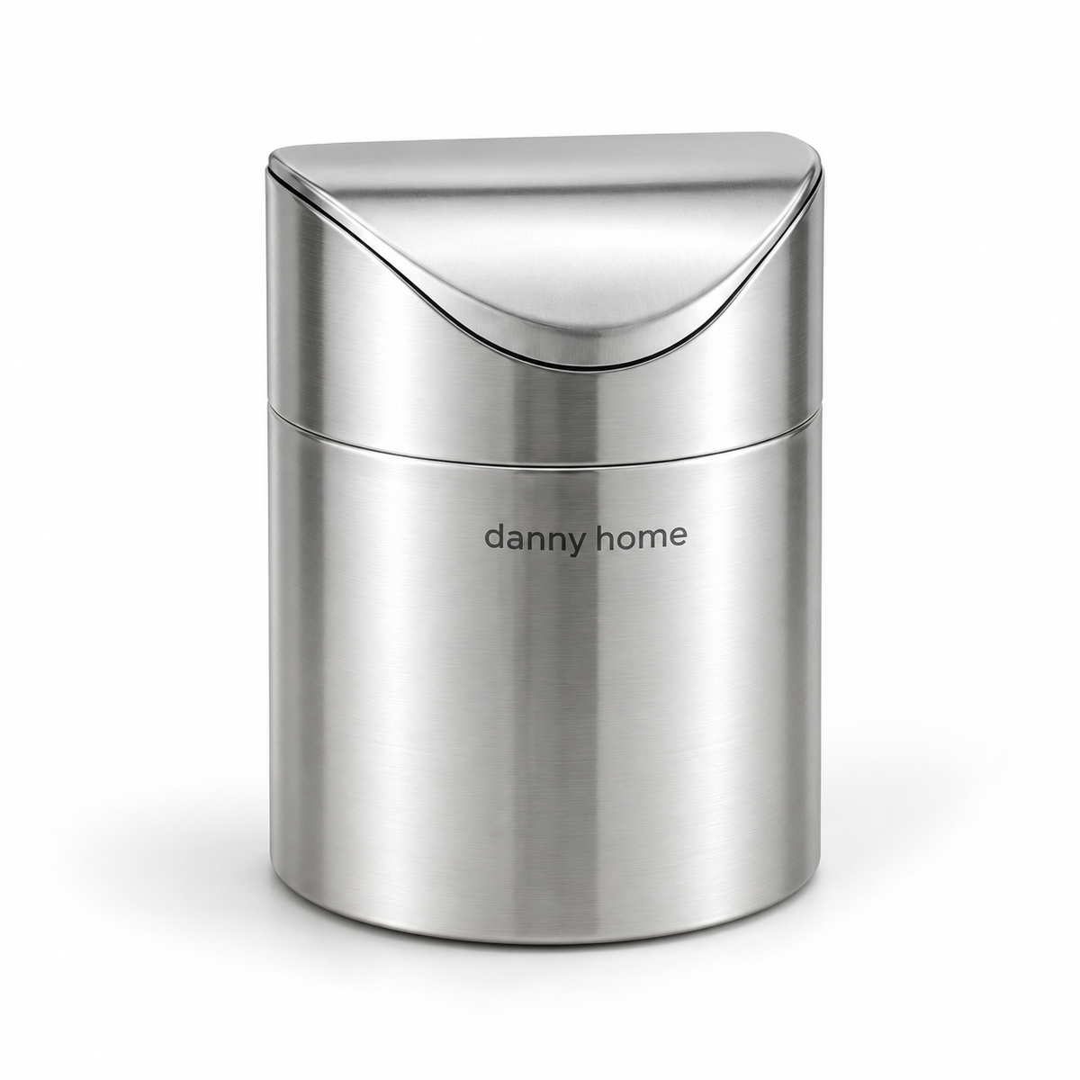 DANNY HOME SILVER TRASH BIN