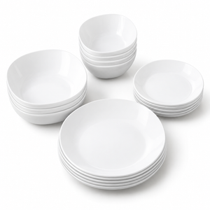 Danny Home White Dinner Set - 24 Pieces