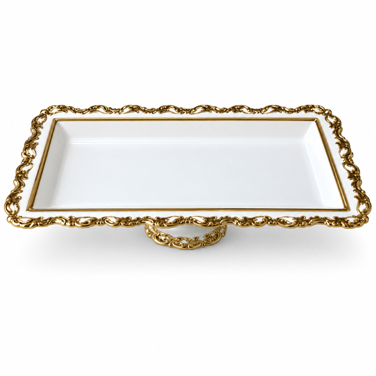 Danny Home rectangular pedestal platter