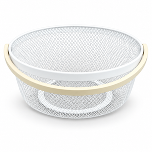 Danny Home Round Mesh Storage Basket - 25x25x18cm