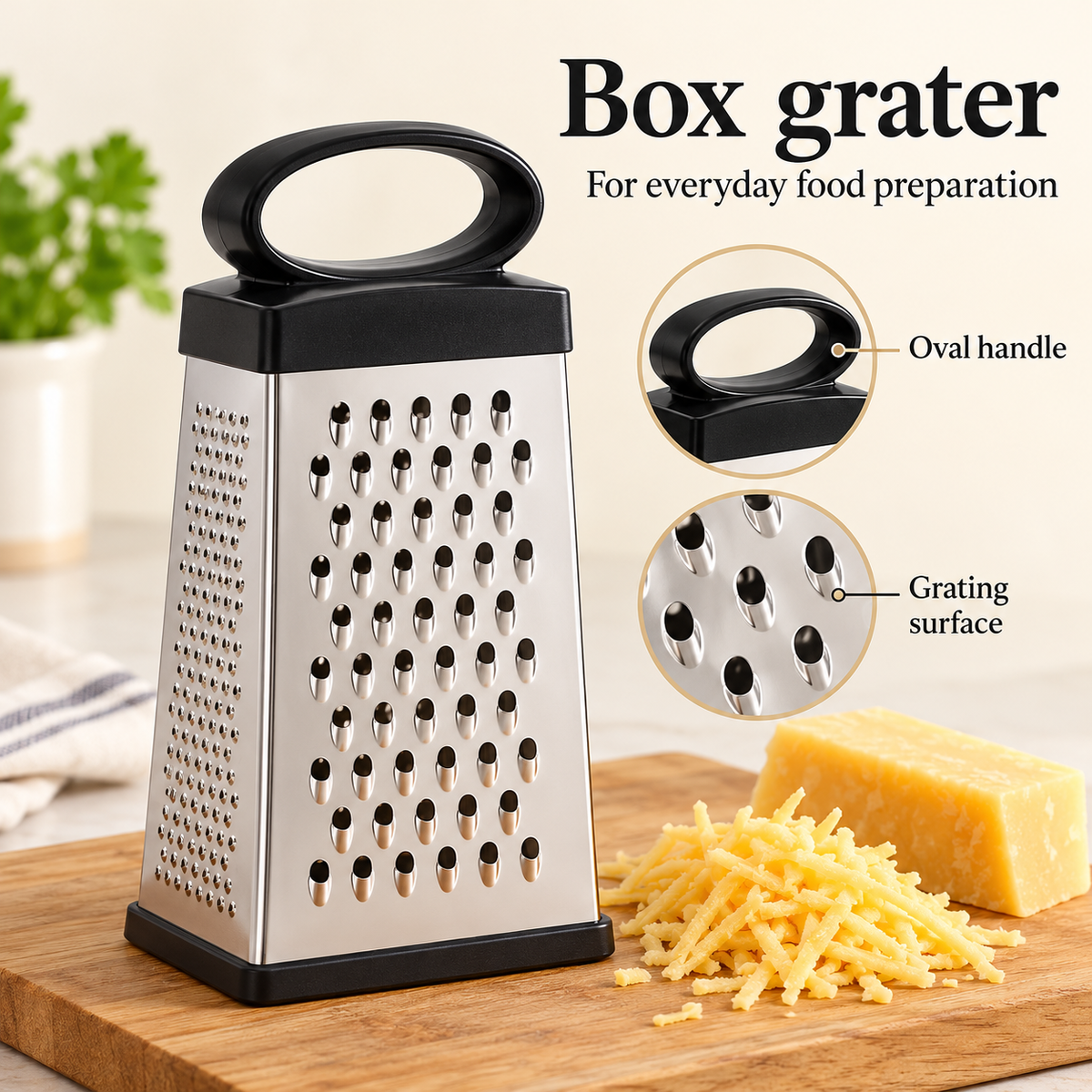 Danny Home Box Grater - 12.5x6x5cm