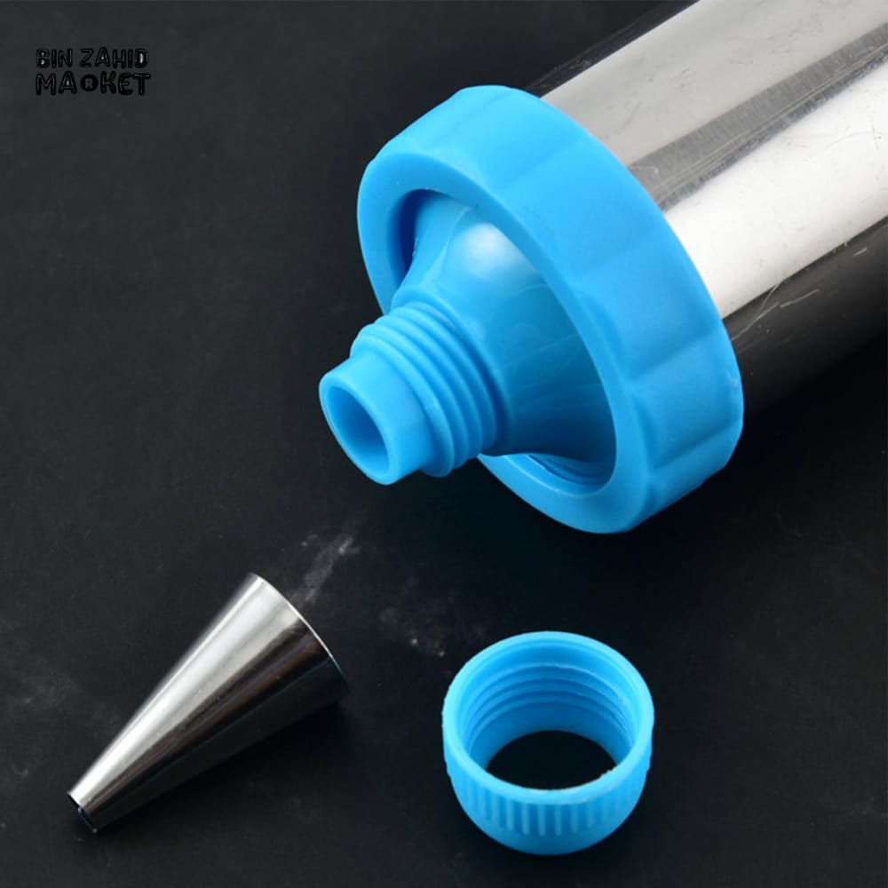 CAKE ICING DECORATING SYRINGE SET WITH NOZZLES