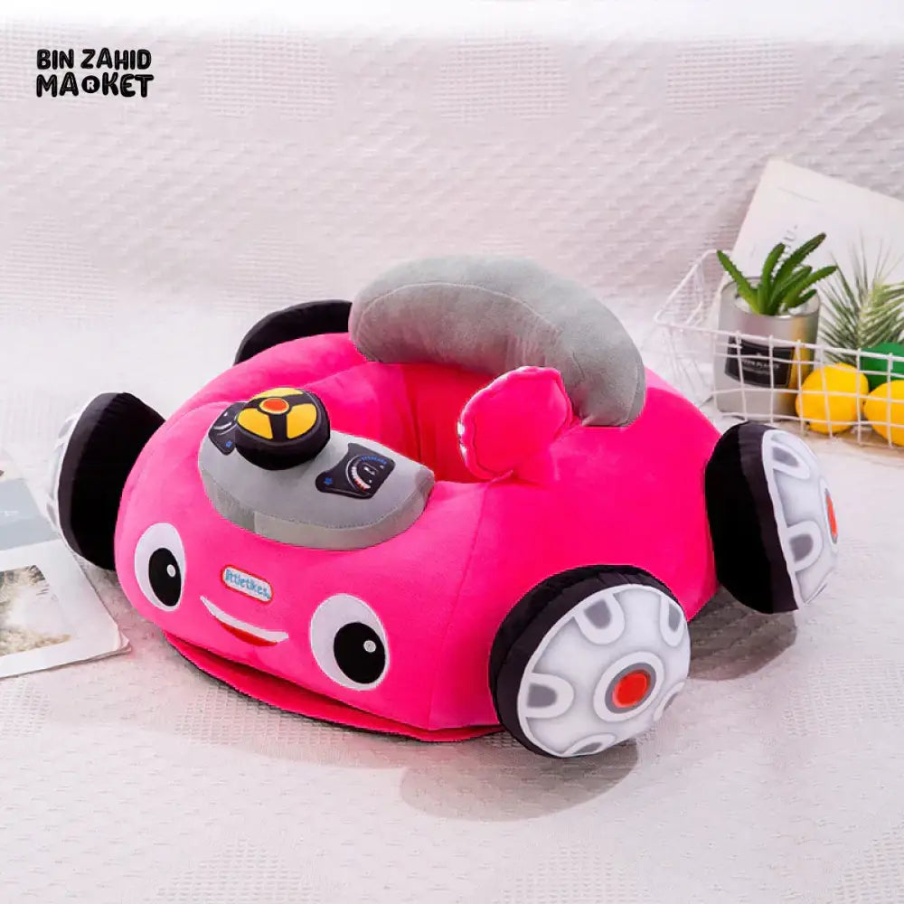 CARTOON CAR FLOOR SEAT Pink