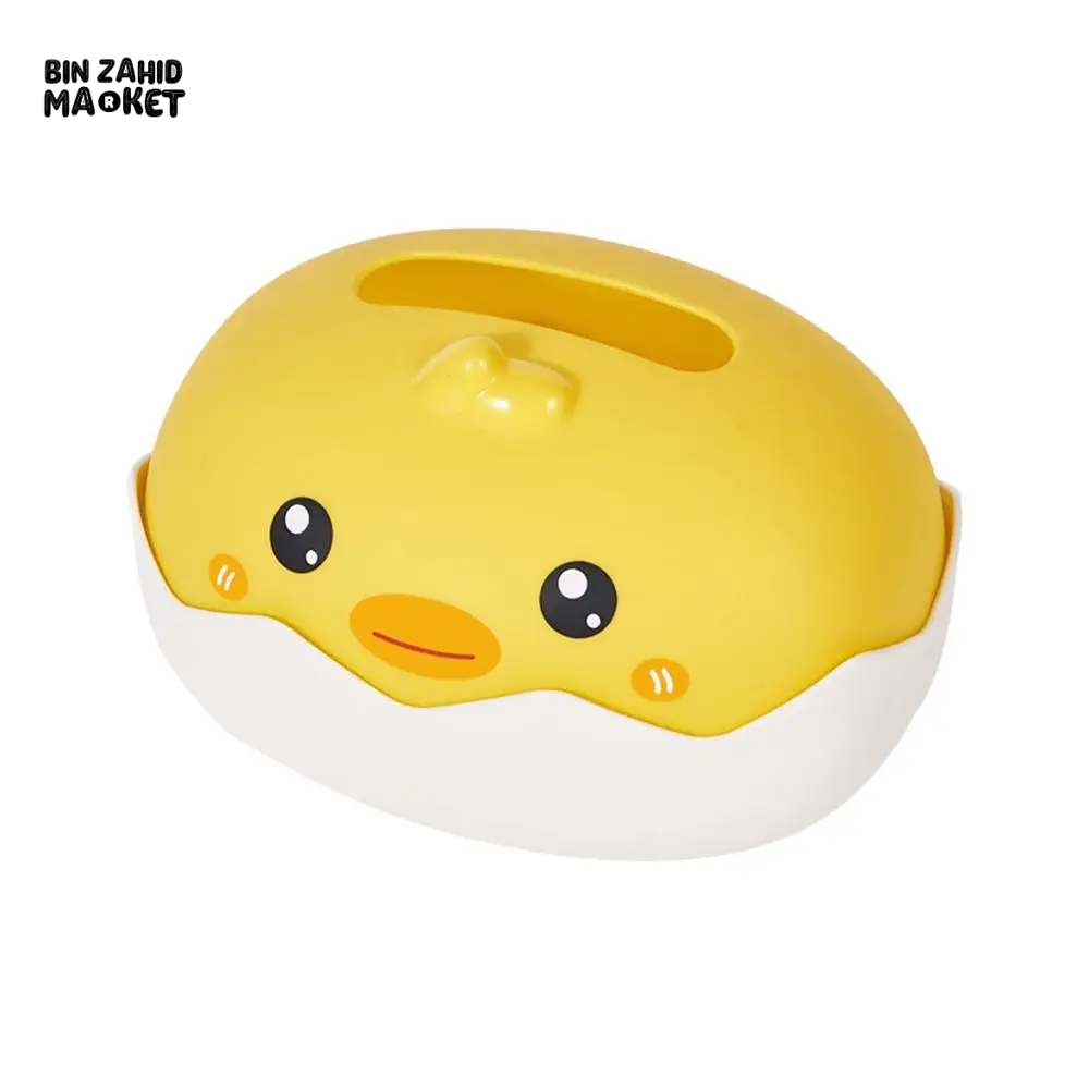 CARTOON CHICKEN TISSUE BOX UNIQUE DESIGN EASY TO USE