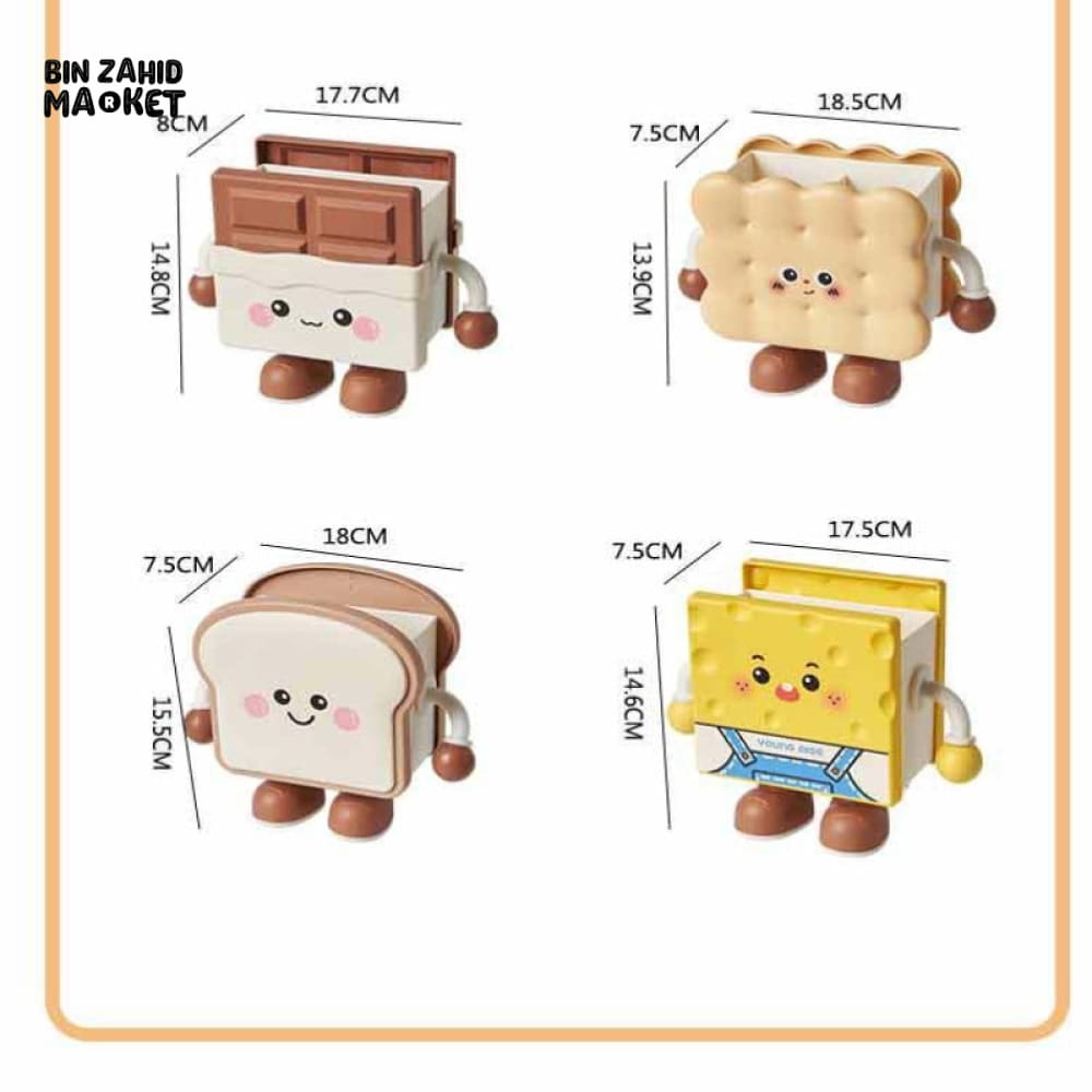 CARTOON COOKIE DESK ORGANIZER & PEN HOLDER STORAGE BOX