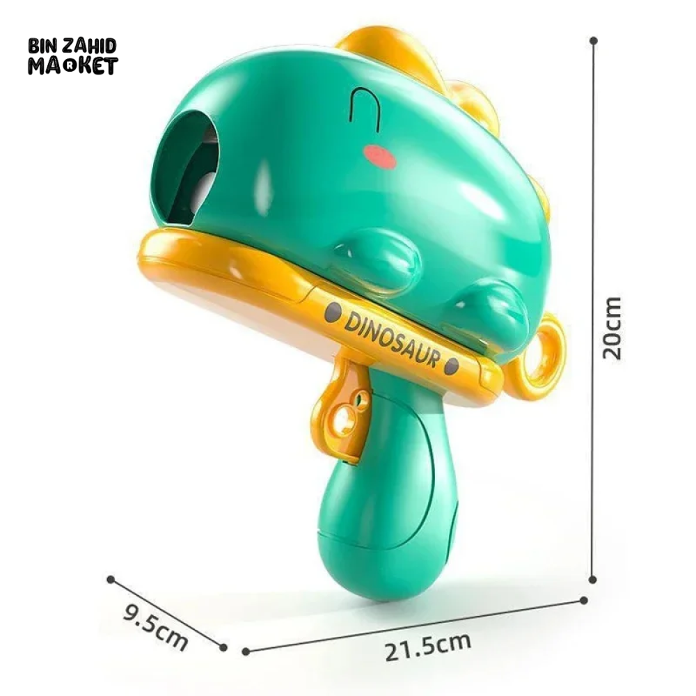 CARTOON DINOSAUR STICKY BALL SHOOTING GUN TOY FOR KIDS – FUN & SAFE PLAY