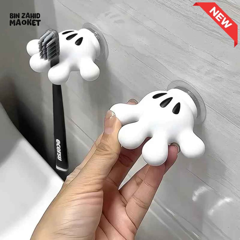 CARTOON HAND WALL HOOK WITH SUCTION CUP 1-PIECE
