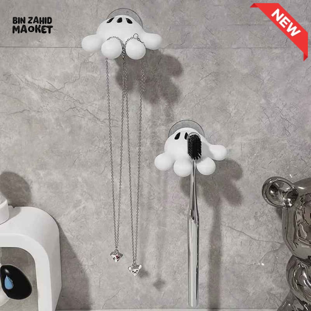 CARTOON HAND WALL HOOK WITH SUCTION CUP 1-PIECE