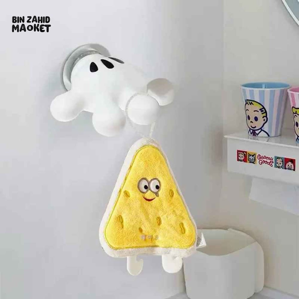 CARTOON HAND WALL HOOK WITH SUCTION CUP 1-PIECE