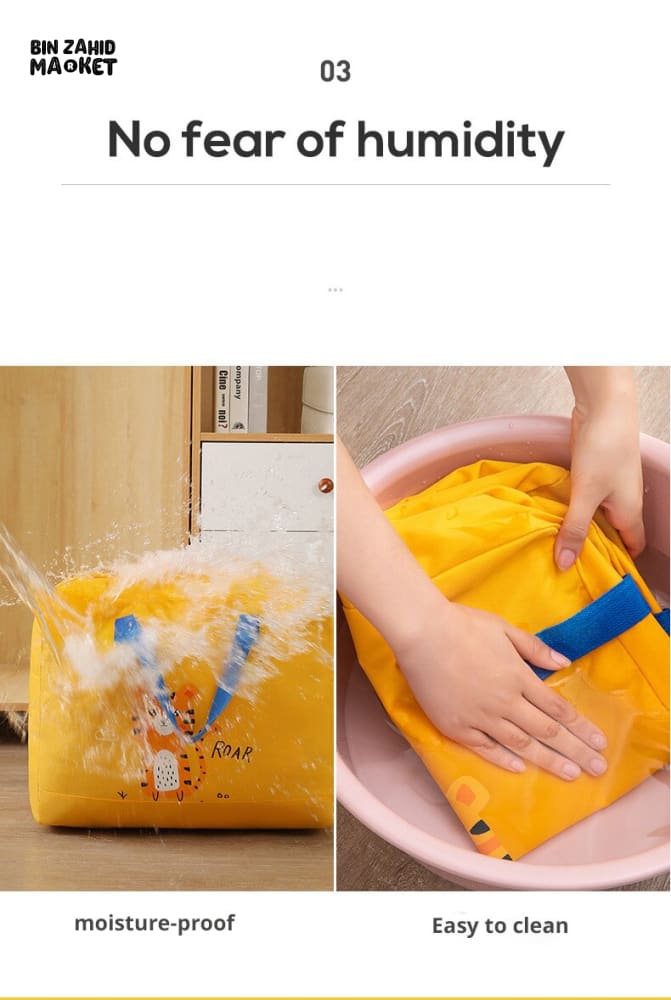 CARTOON PRINTED STORAGE BAG