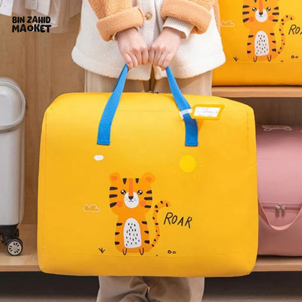 CARTOON PRINTED STORAGE BAG