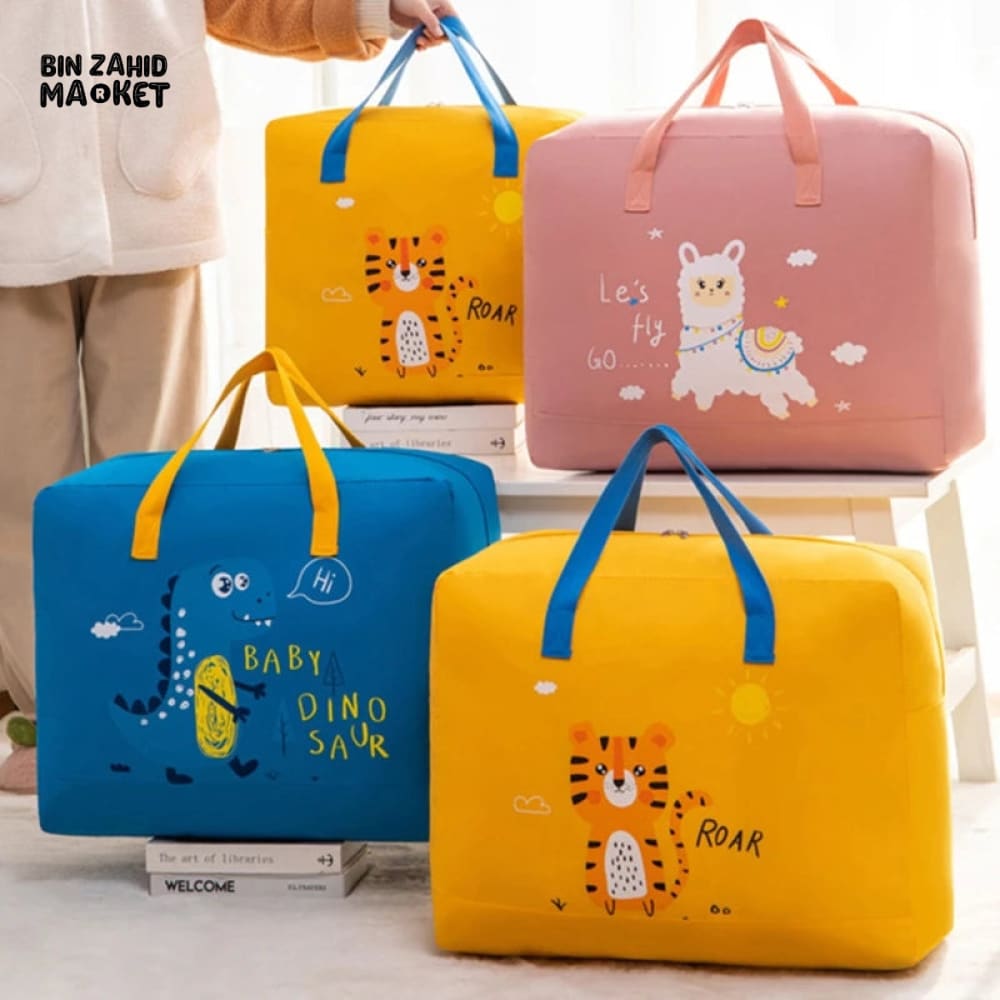CARTOON PRINTED STORAGE BAG