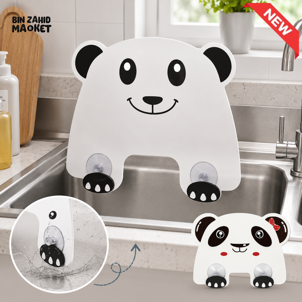 CARTOON SINK SPLASH GUARD | SUCTION CUP WATER SPLASH SHIELD