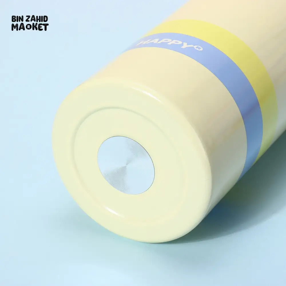 CARTOON THERMAL TRAVEL MUG 600ML – 316 STAINLESS STEEL LEAK-RESISTANT LID & STRAW