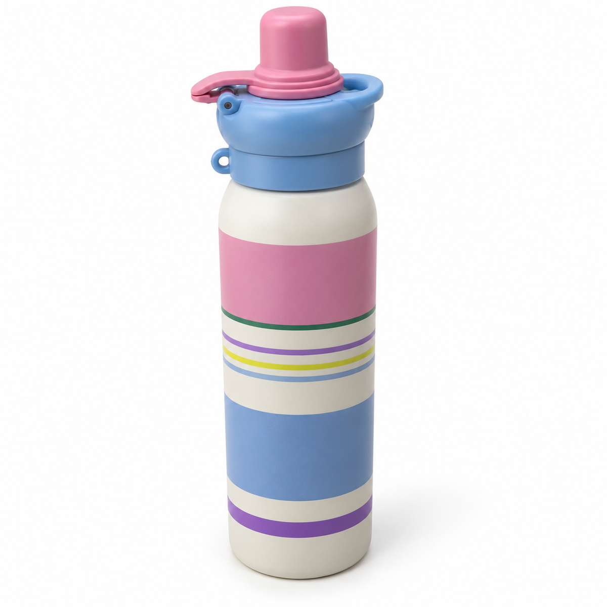 Pastel Stripe Water Bottle