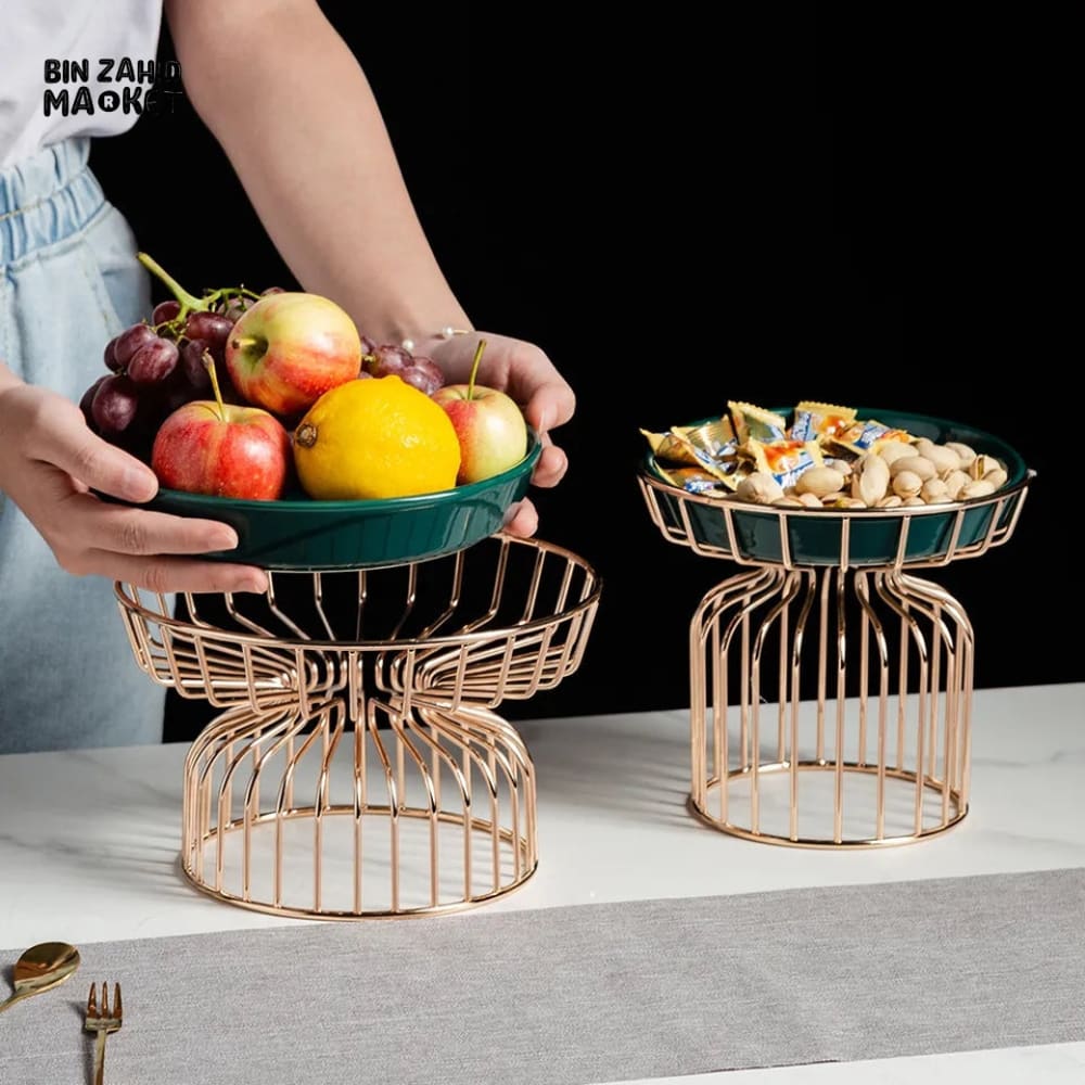 CERAMIC FRUIT PLATTER