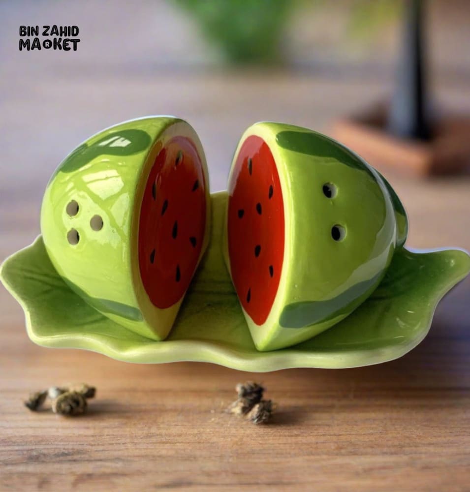 CERAMIC SALT & PEPPER SHAKER