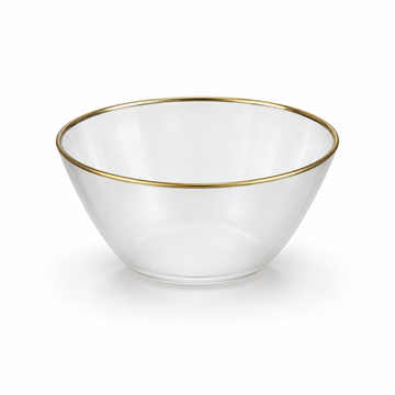 Danny Home Gold Rim Bowl - 6 Inches