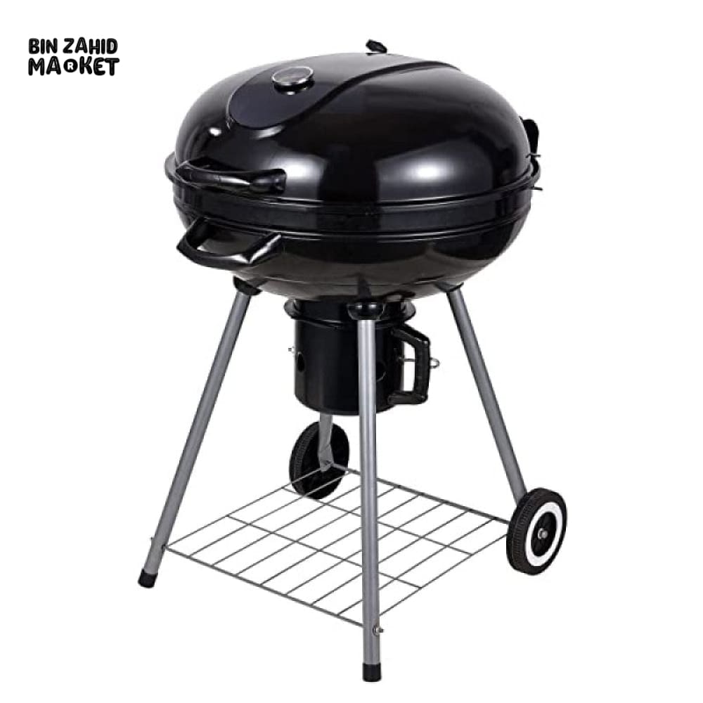 CHARCOAL KETTLE BBQ GRILL 22.5 INCH WITH LID PORTABLE OUTDOOR BBQ GRILL FOR PICNIC CAMPING TERRACE GARDEN