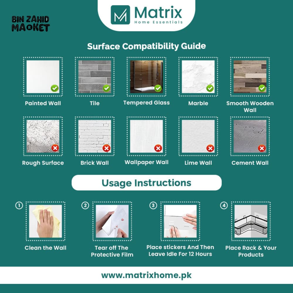 CHECKS AND BOXES WALL SHELF