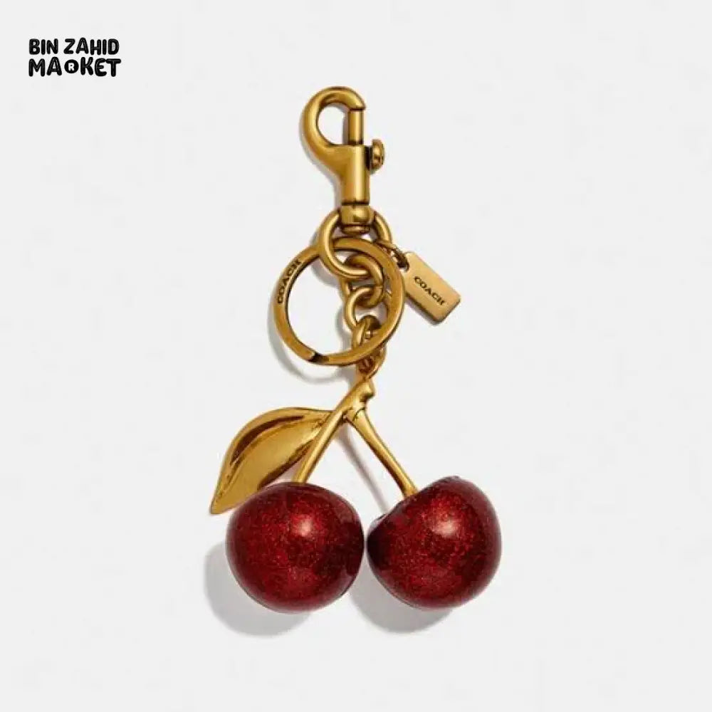 CHERRY KEYCHAIN WITH BRAND BOX