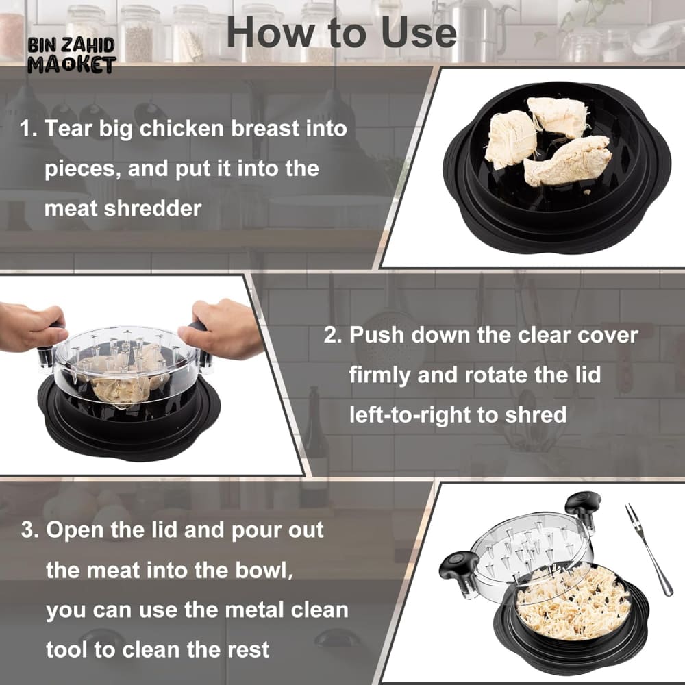 CHICKEN SHREDDER TWIST TOOL