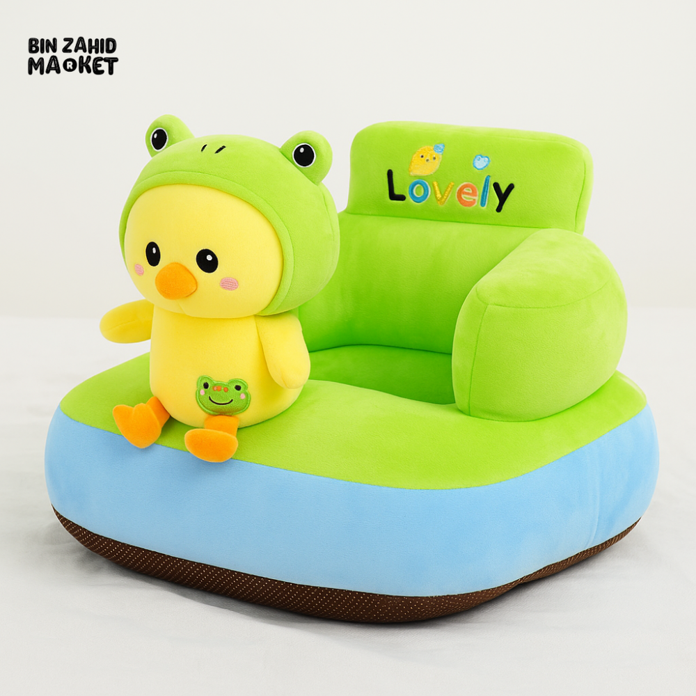 CHILDPLUSH ANIMAL FACE STUFF SOFA DUCK