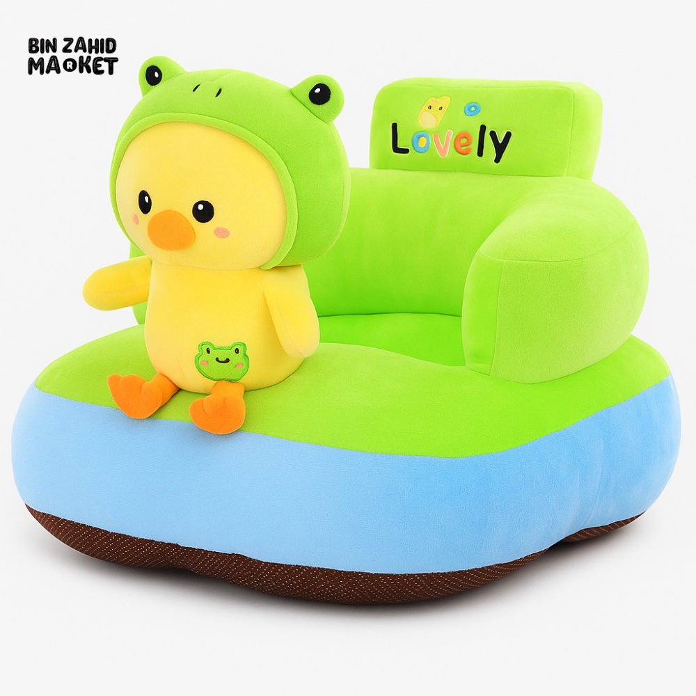 CHILDPLUSH ANIMAL FACE STUFF SOFA DUCK