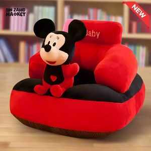 CHILDPLUSH ANIMAL FACE STUFF SOFA MICKEY