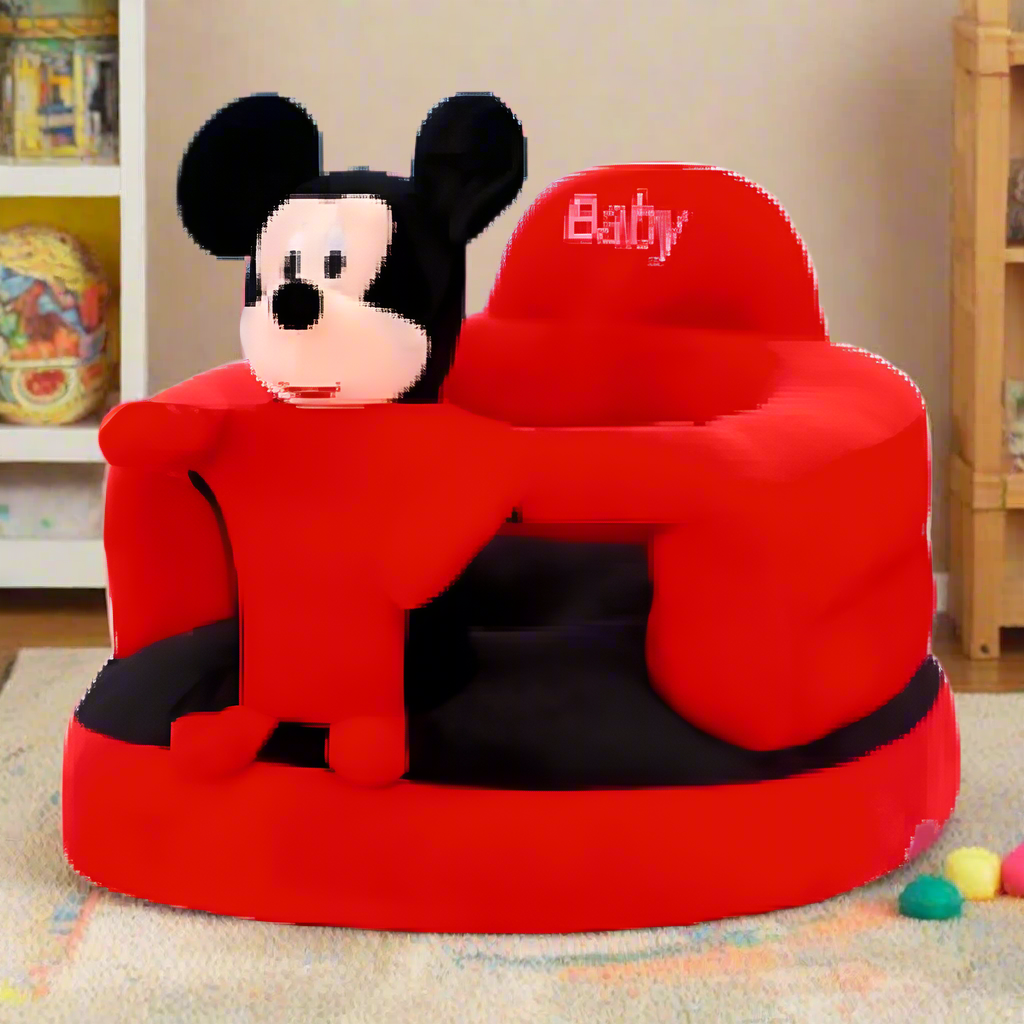 CHILDPLUSH ROUND CARTOON STUFF SEAT - MICKEY
