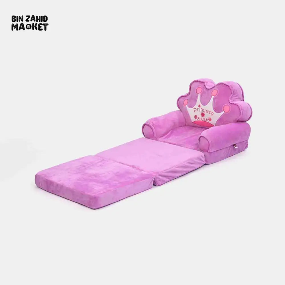 CHILDPLUSH SPONGE 3 LAYERS STUFF SOFA PURPLE PRINCESS