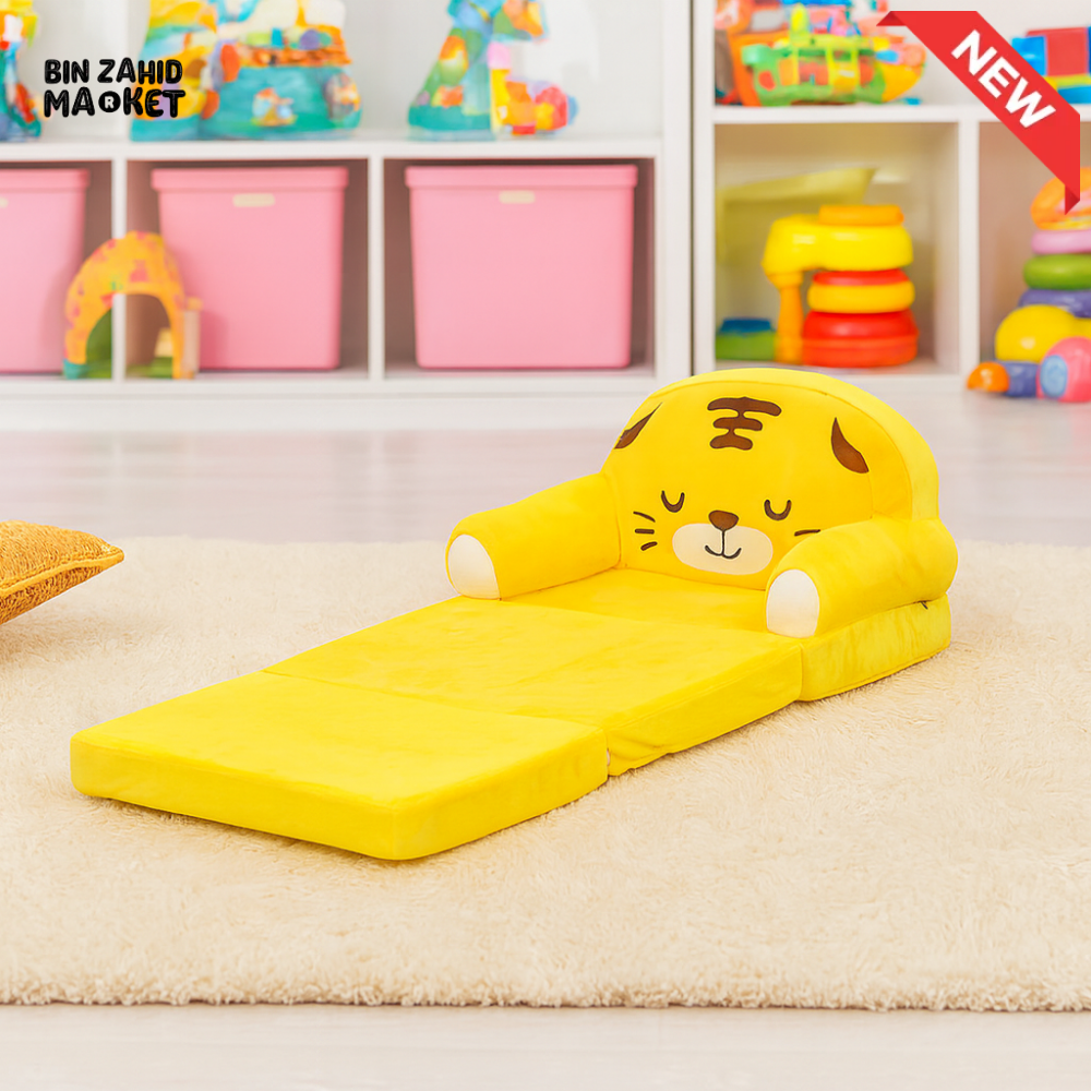 CHILDPLUSH SPONGE 3 LAYERS STUFF SOFA TIGER