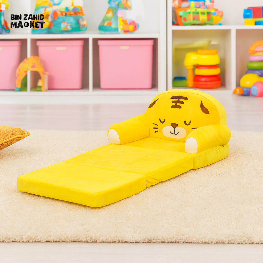 CHILDPLUSH SPONGE 3 LAYERS STUFF SOFA TIGER