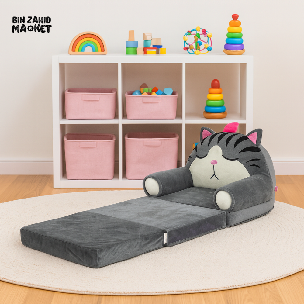 CHILDPLUSH SPONGE 3 LAYERS STUFF SOFA WOLF