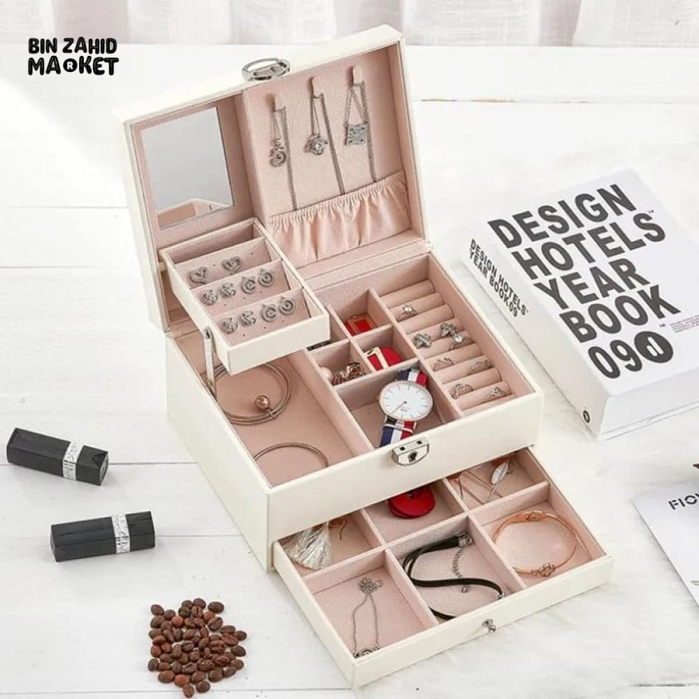 CLASSIC JEWELRY ORGANIZER BOX