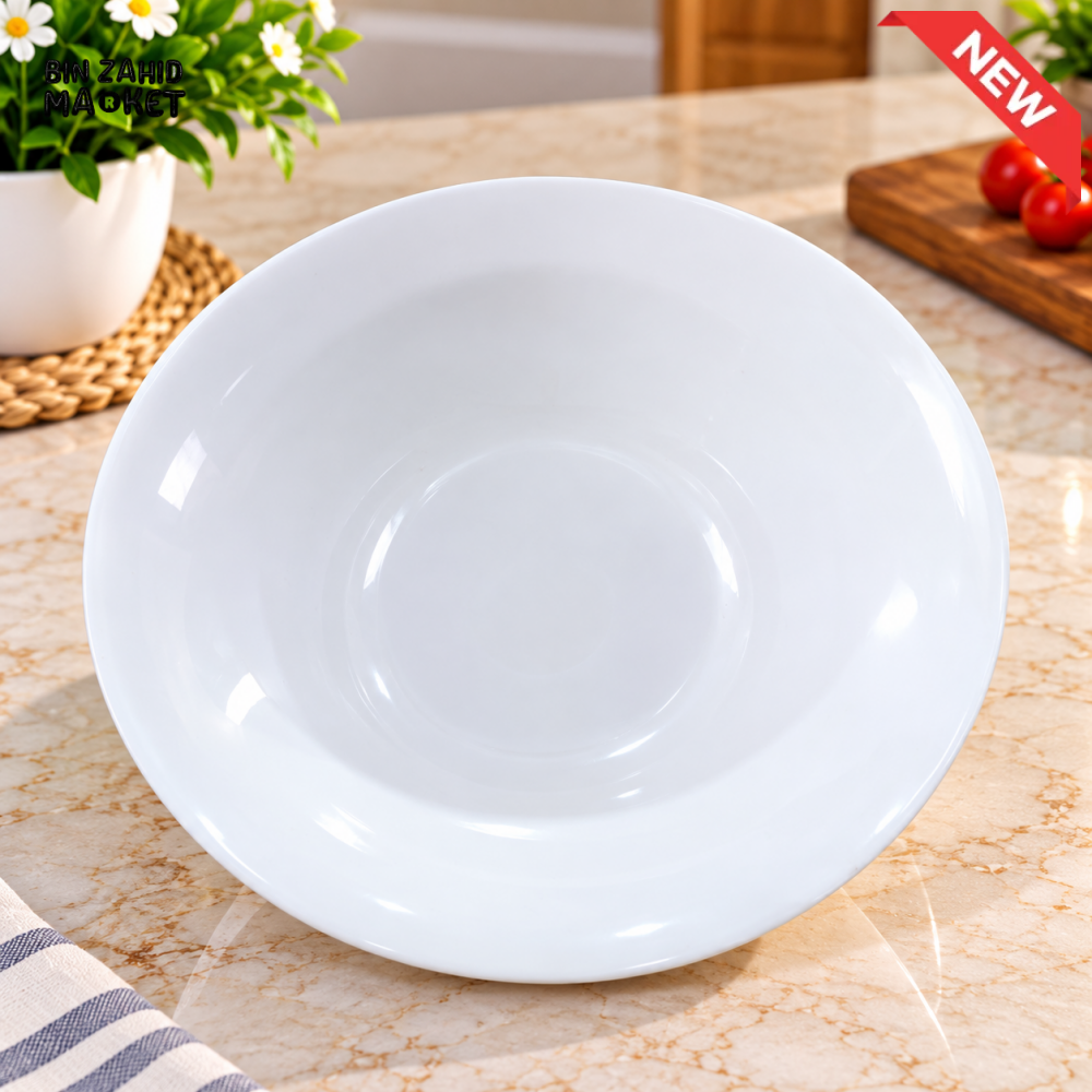 CLASSIC WHITE DEEP SERVING BOWL - Bowls
