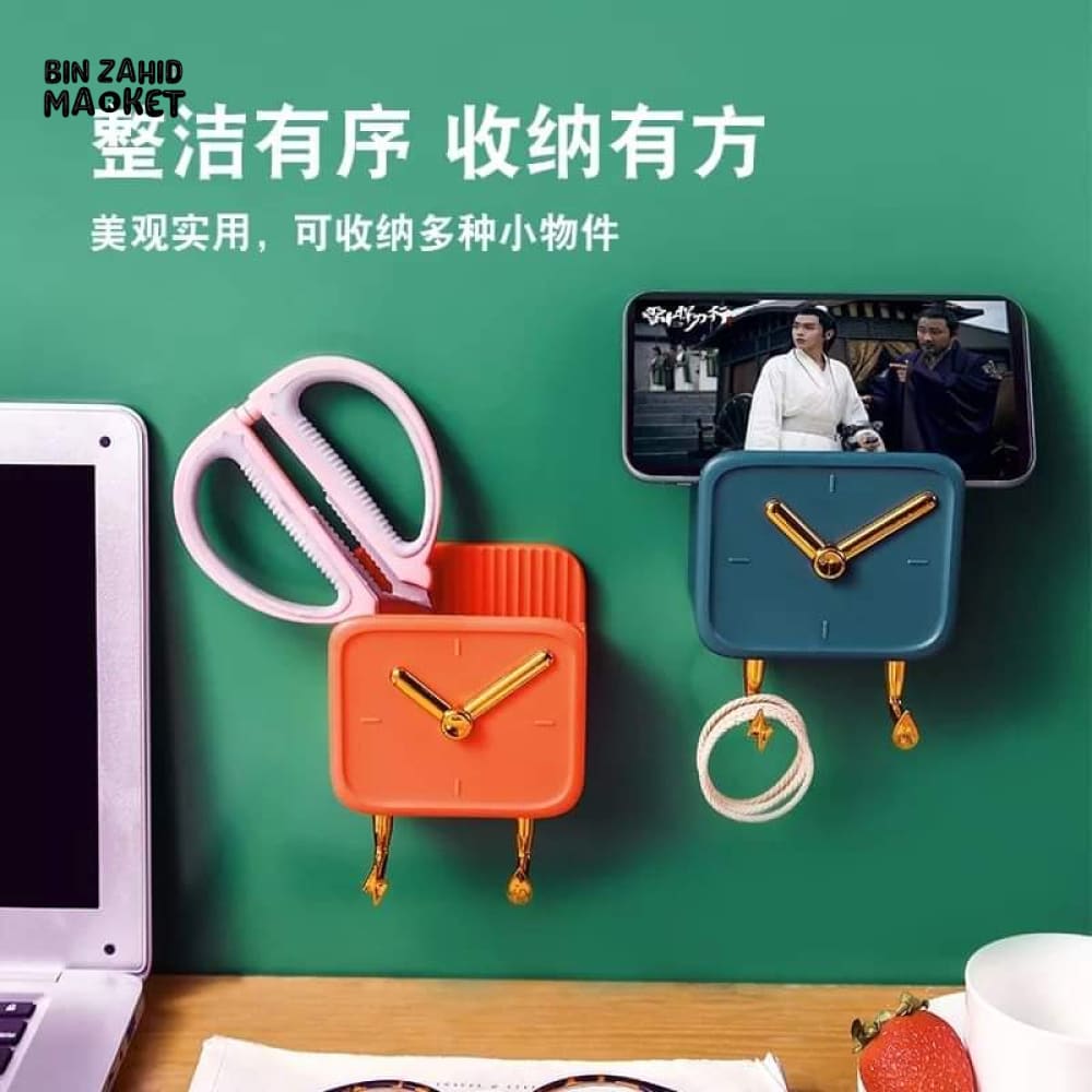CLOCKY MOBILE & OTHER THINGS HOLDER